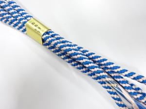 未使用品　正絹　手組帯締め